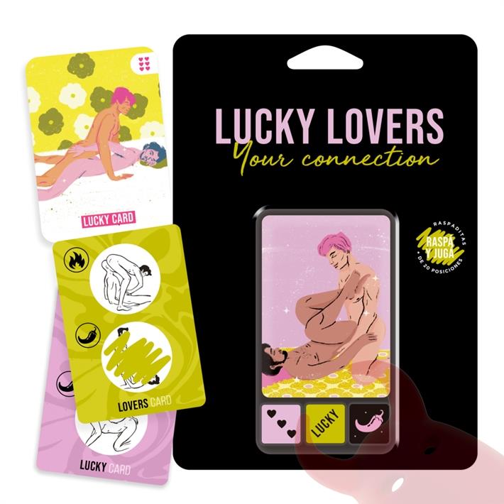  Juego de cartas y dados Lucky Lovers your connection masculino 